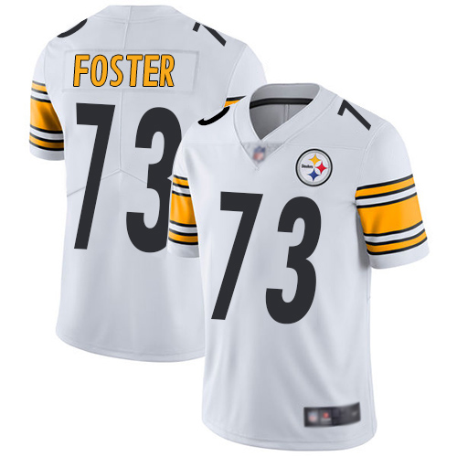 Men Pittsburgh Steelers Football #73 Limited White Ramon Foster Road Vapor Untouchable Nike NFL Jersey->pittsburgh steelers->NFL Jersey